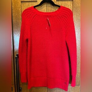 New American Eagle Red Women's Jeggings Sweater Small